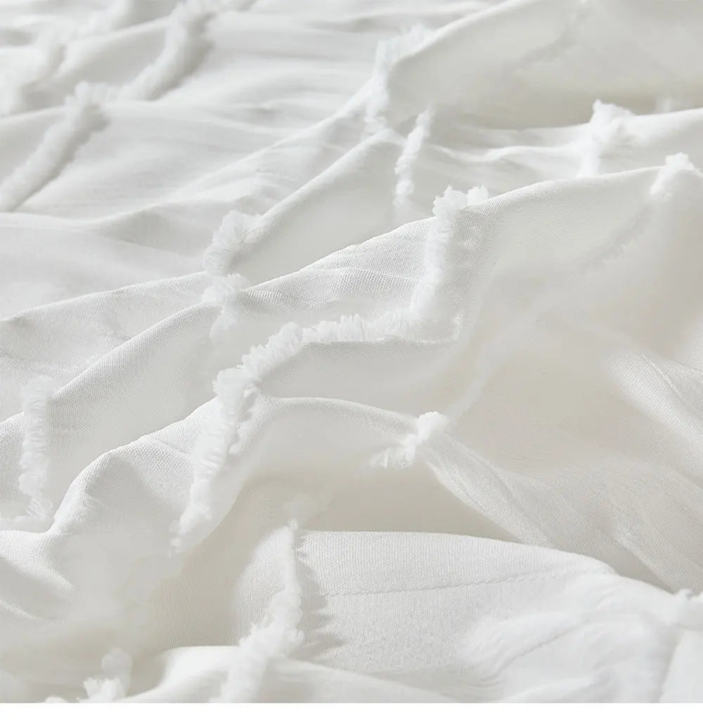 Pleated Tranquility Bedding Set