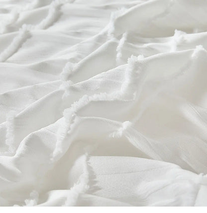 Pleated Tranquility Bedding Set