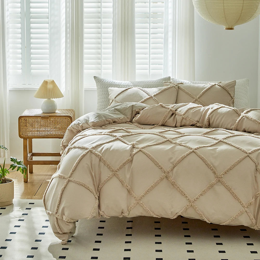 Boho Lattice Dream Bedding Set