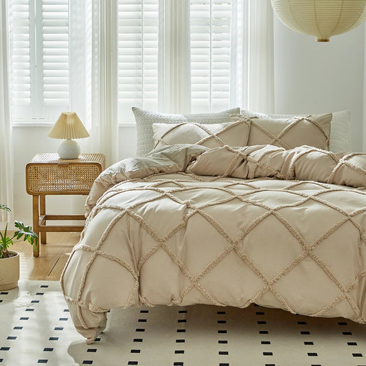 Boho Lattice Dream Bedding Set