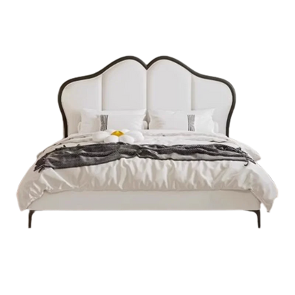 Ivory Halo Arch Bed Frame