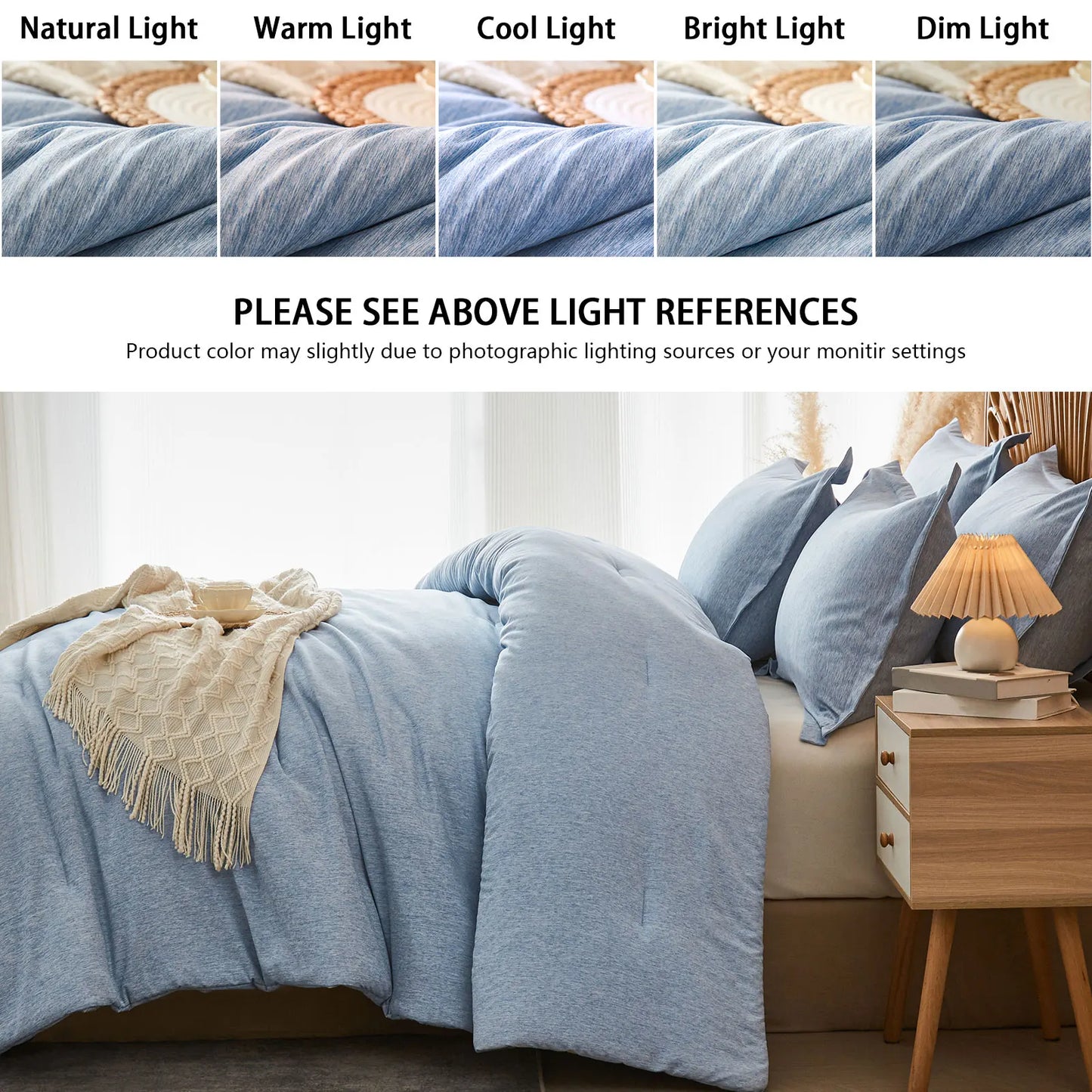 SereneSky Cationic Comforter Set