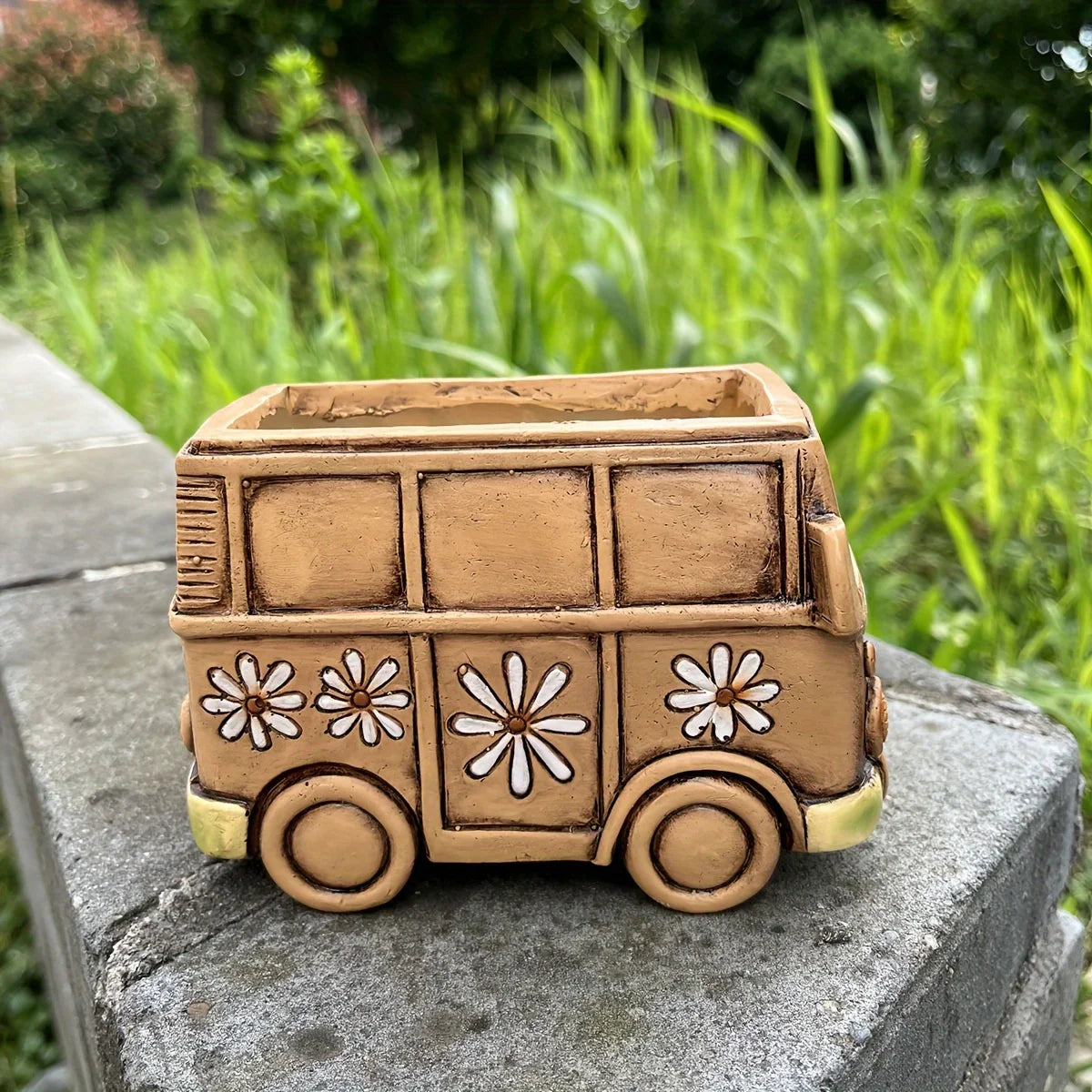 Vintage Hippie Van Planter