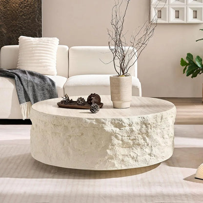Caldera Stoneform Round Coffee Table