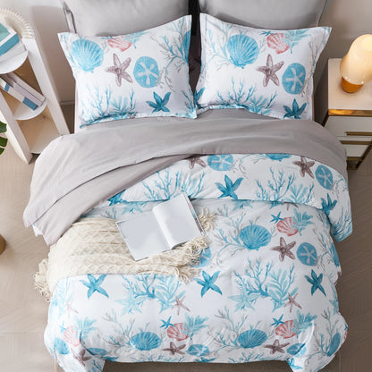 Coral Tide Starfish Bedding Set