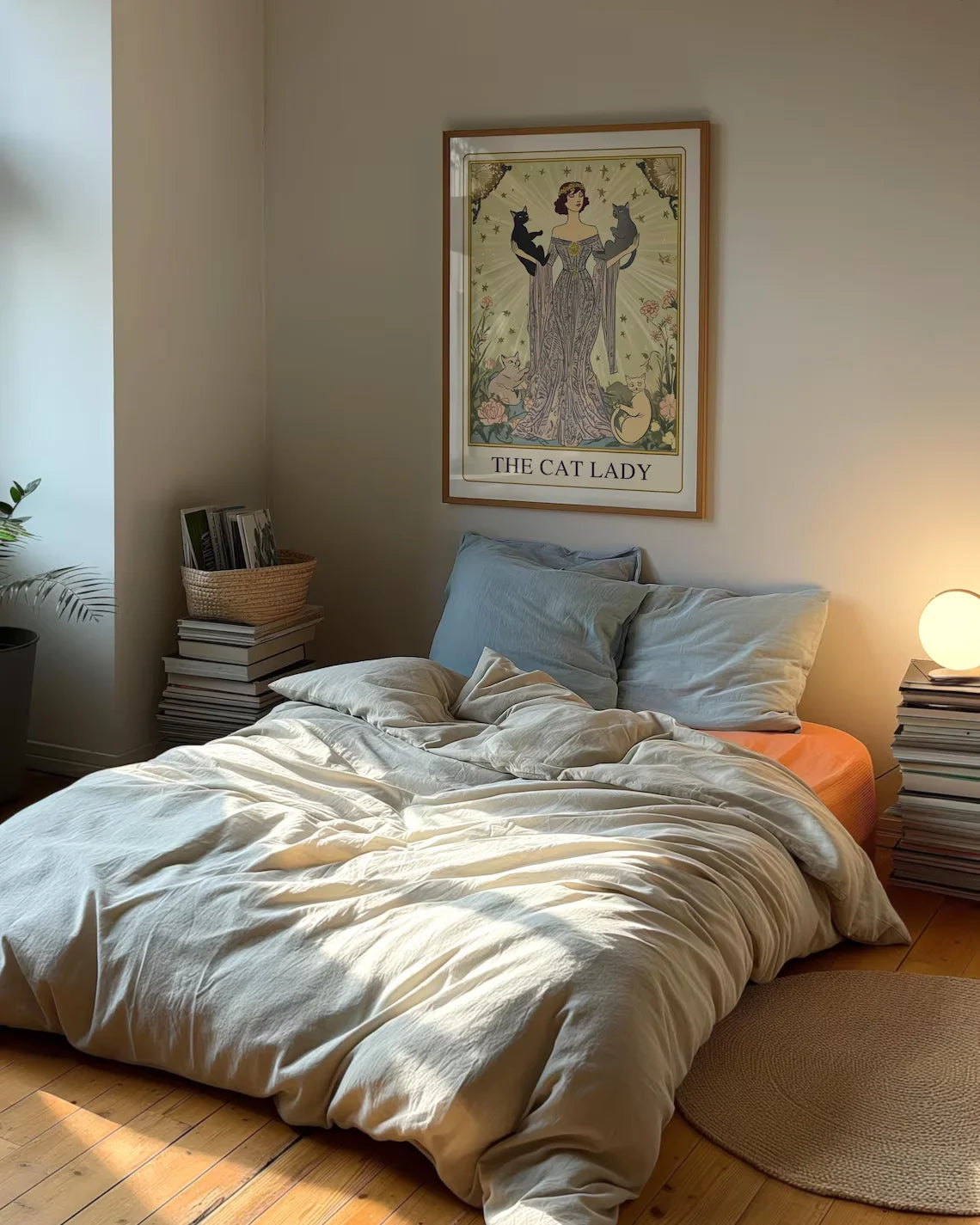 The Cat Lady Tarot Wall Art