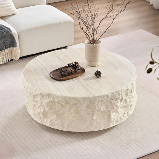 Caldera Stoneform Round Coffee Table