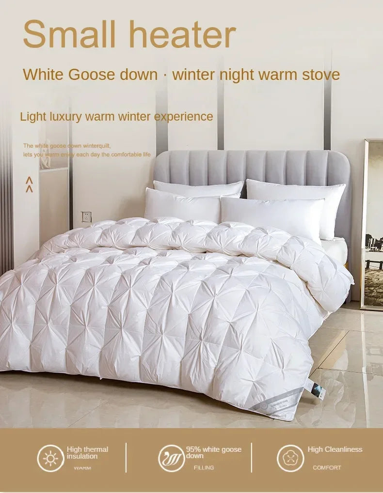 CALORA Temperature-Controlled Goose Down Quilt