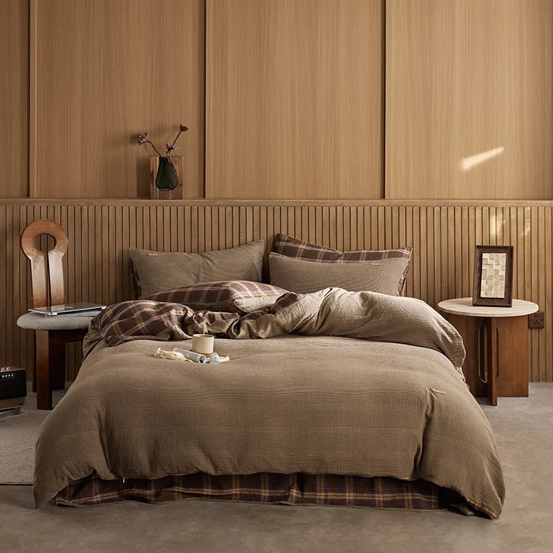 Birchwood Twilight Plaid Duvet Cover Se