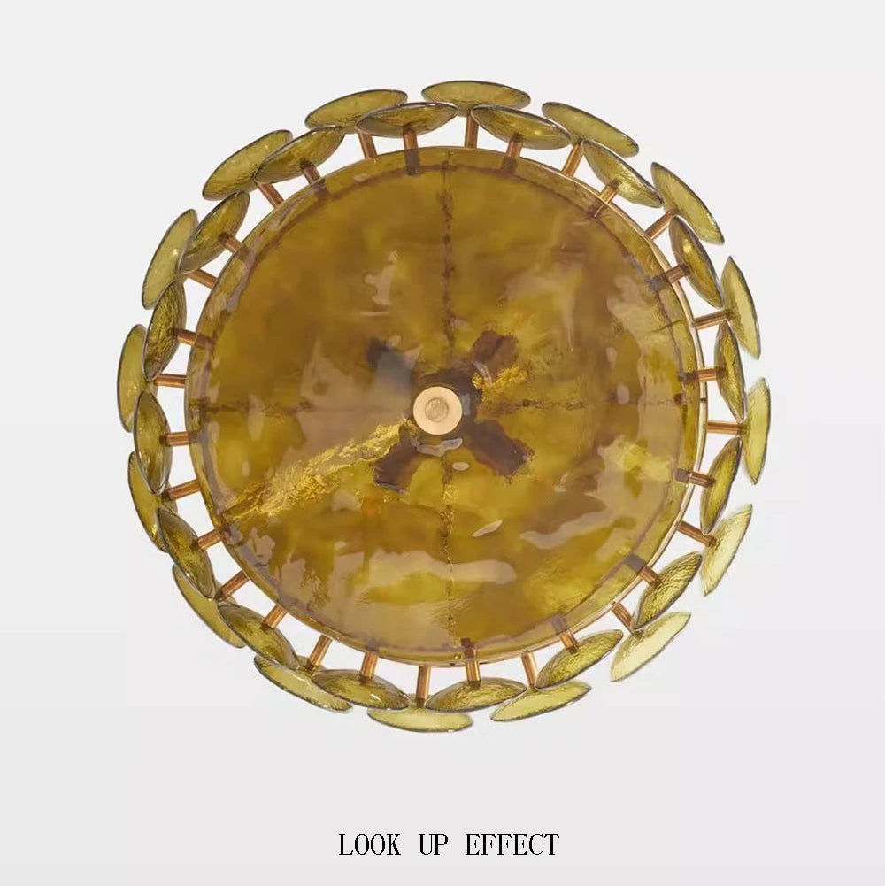 ArteVerde Bubble Disc Pendant Light