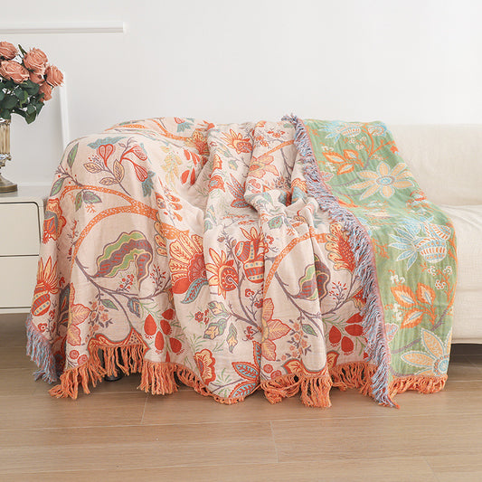 Autumn Breeze Throw Blanket