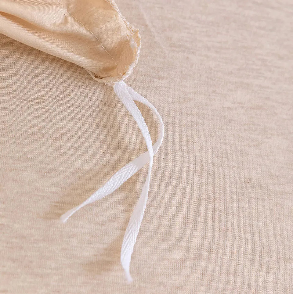 Roselle Tufted Geometric Duvet Cover Set