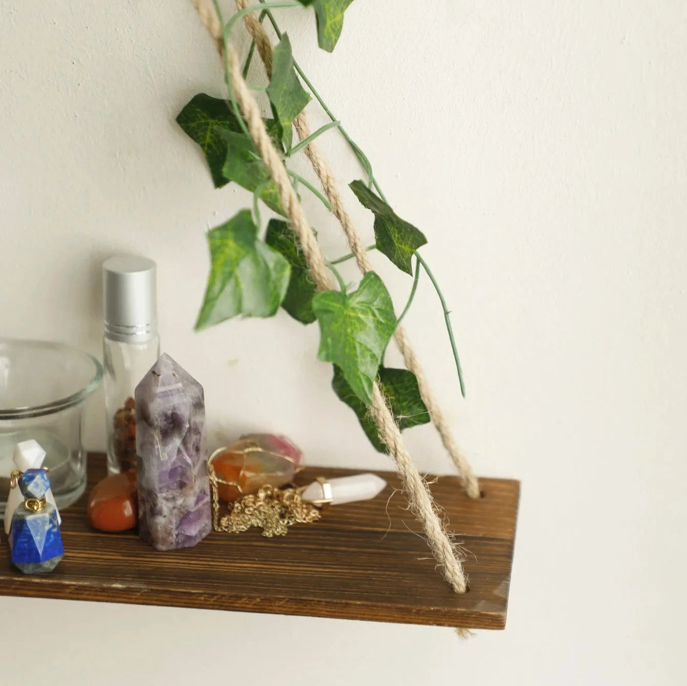 GlowLeaf Triangle Shelf