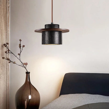 Black Halo Pendant Light