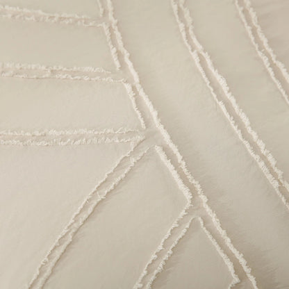 Velisse Textured Wave Duvet Set