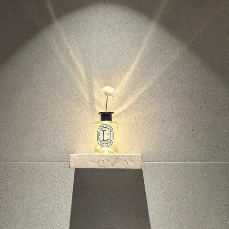 Linea Travertine Wall Sconce