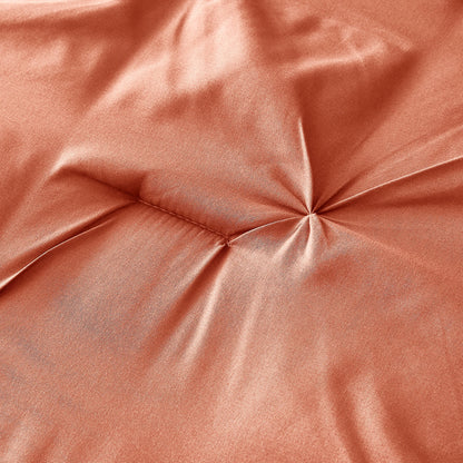 The Silver Pleat Comforter Set