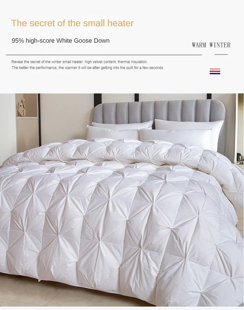 CALORA Temperature-Controlled Goose Down Quilt