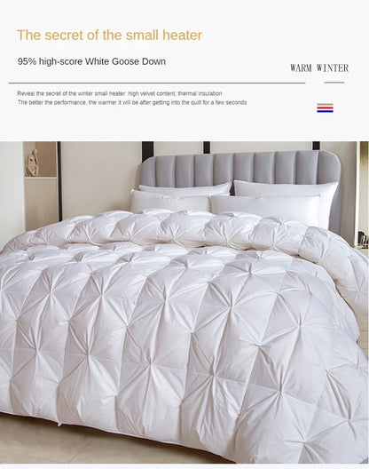 CALORA Temperature-Controlled Goose Down Quilt