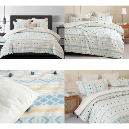 Boho Horizon 3-Piece Duvet Cover Set