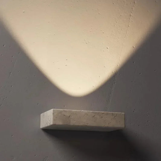 Linea Travertine Wall Sconce