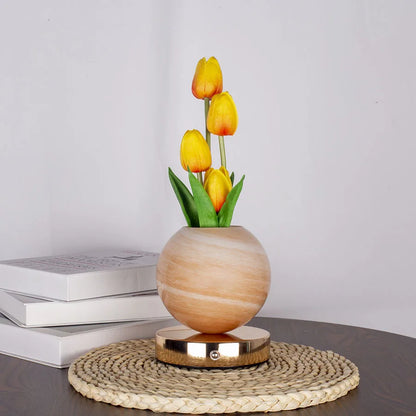 LumiTulip Glow Planet Lamp
