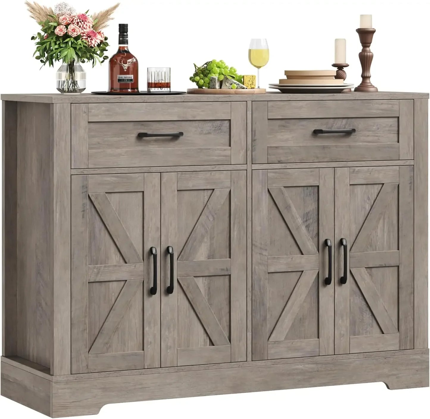 Havenridge Farmhouse Kitchen Storage Sideboard