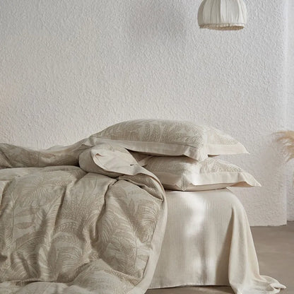 Whisper Fern Jacquard Duvet Set