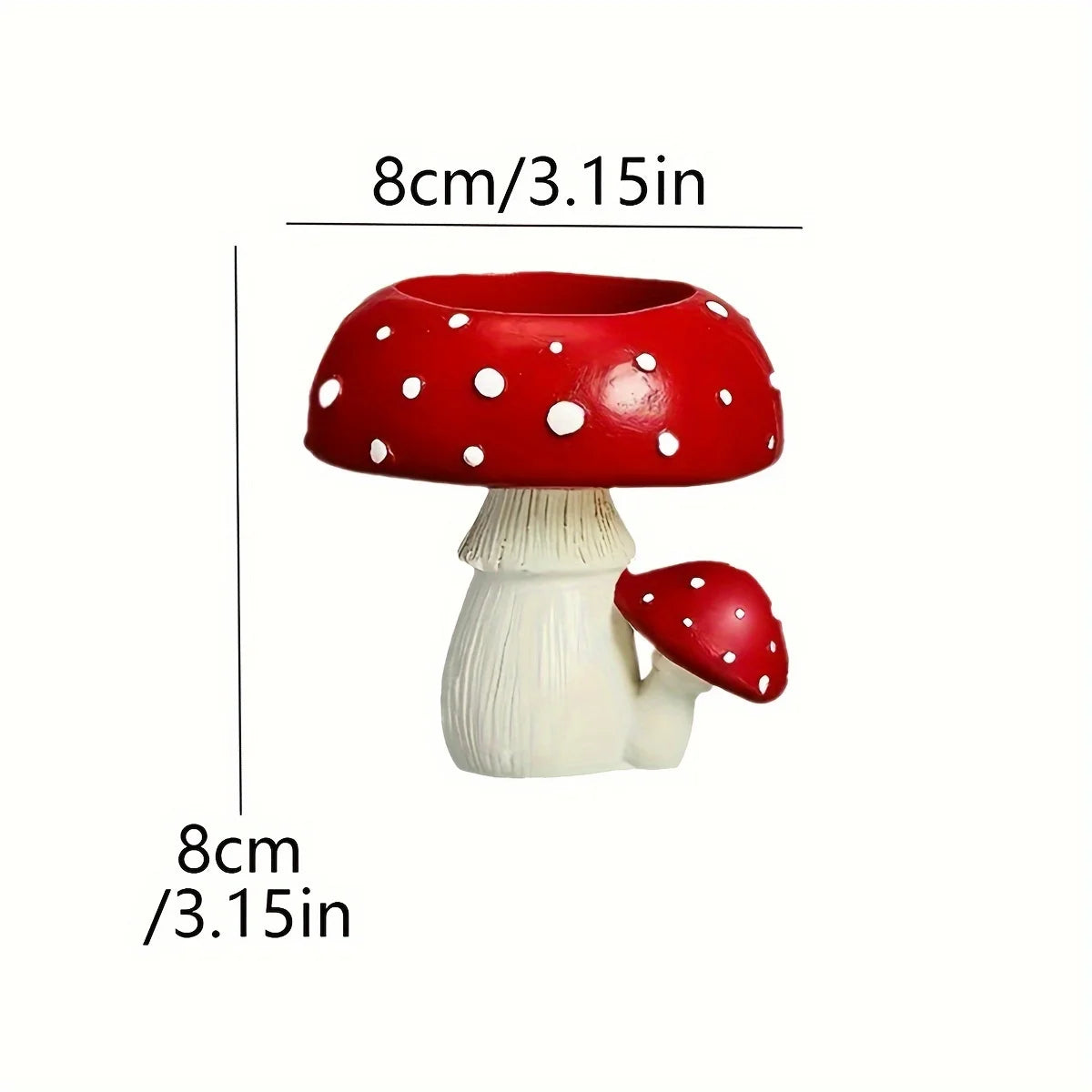 Mushroom Candle Holder