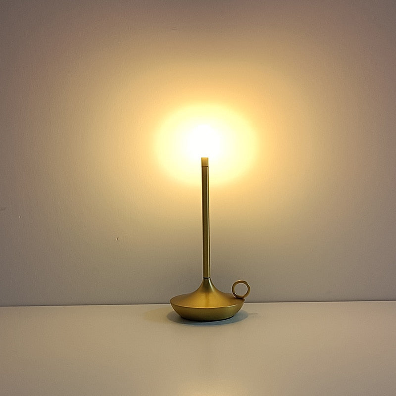 Vintage Cordless Candle Lamp