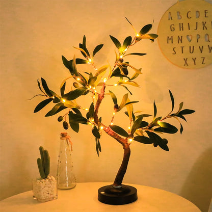 Olive Tree Table Lamp