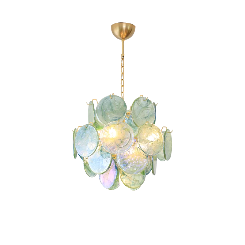 Aurora Opaline Cascade Chandelier