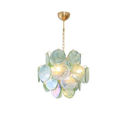 Aurora Opaline Cascade Chandelier