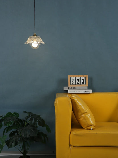 Petaluxe Glass Bloom Pendant Light