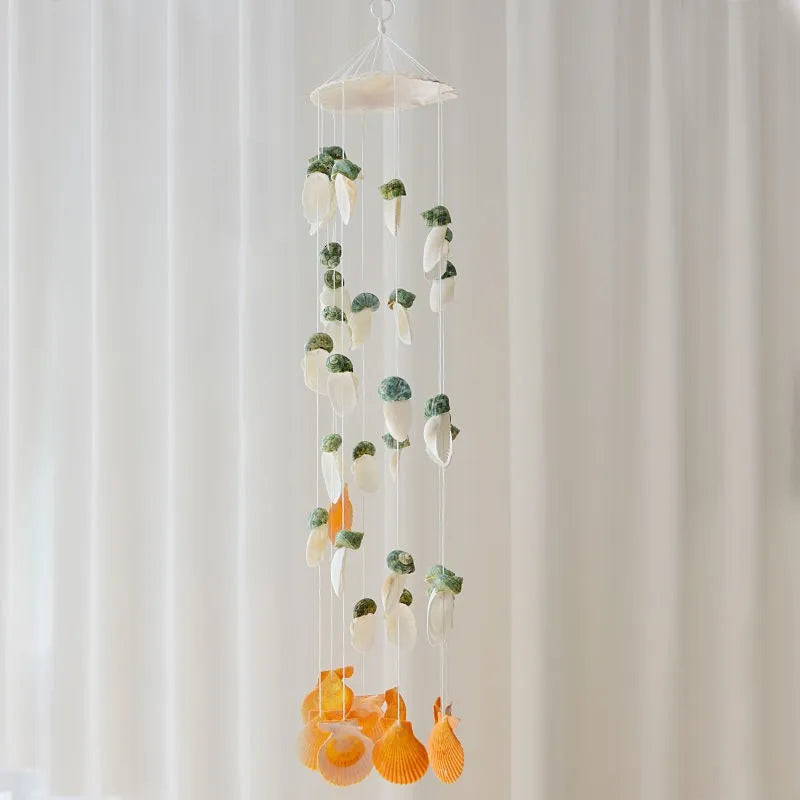 Natural Conch Shell Wind Chime