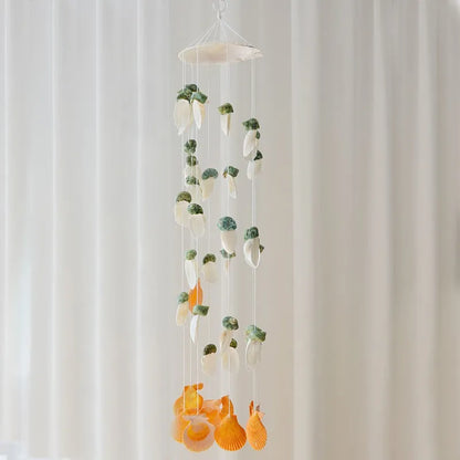 Natural Conch Shell Wind Chime