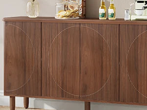 RoyalCraft LunaArc Modern Buffet Sideboard