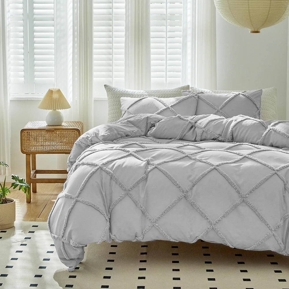 Boho Lattice Dream Bedding Set