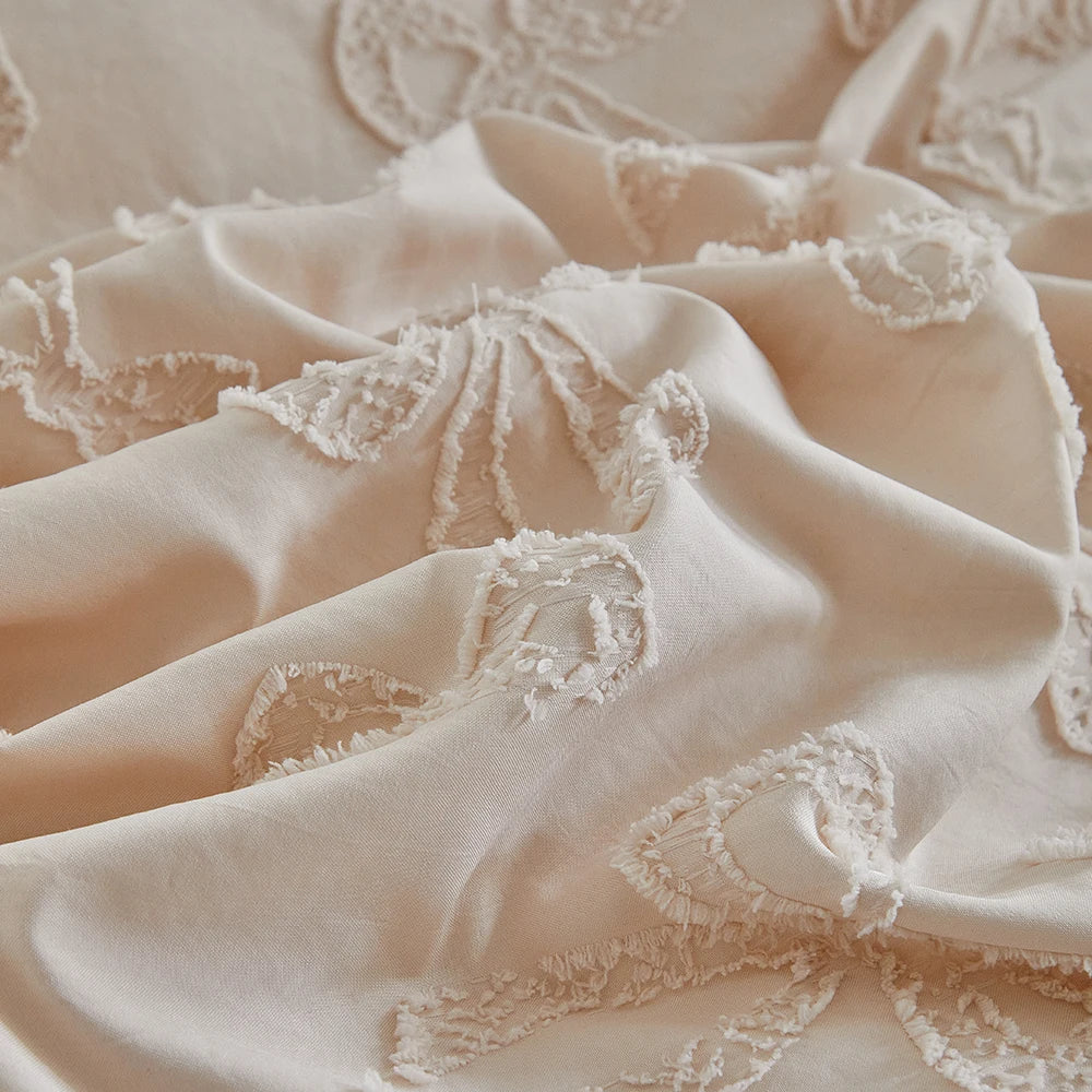 Blush Ribbon Whisper Duvet Set