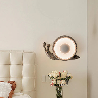 Lunaro Snail Wall Light
