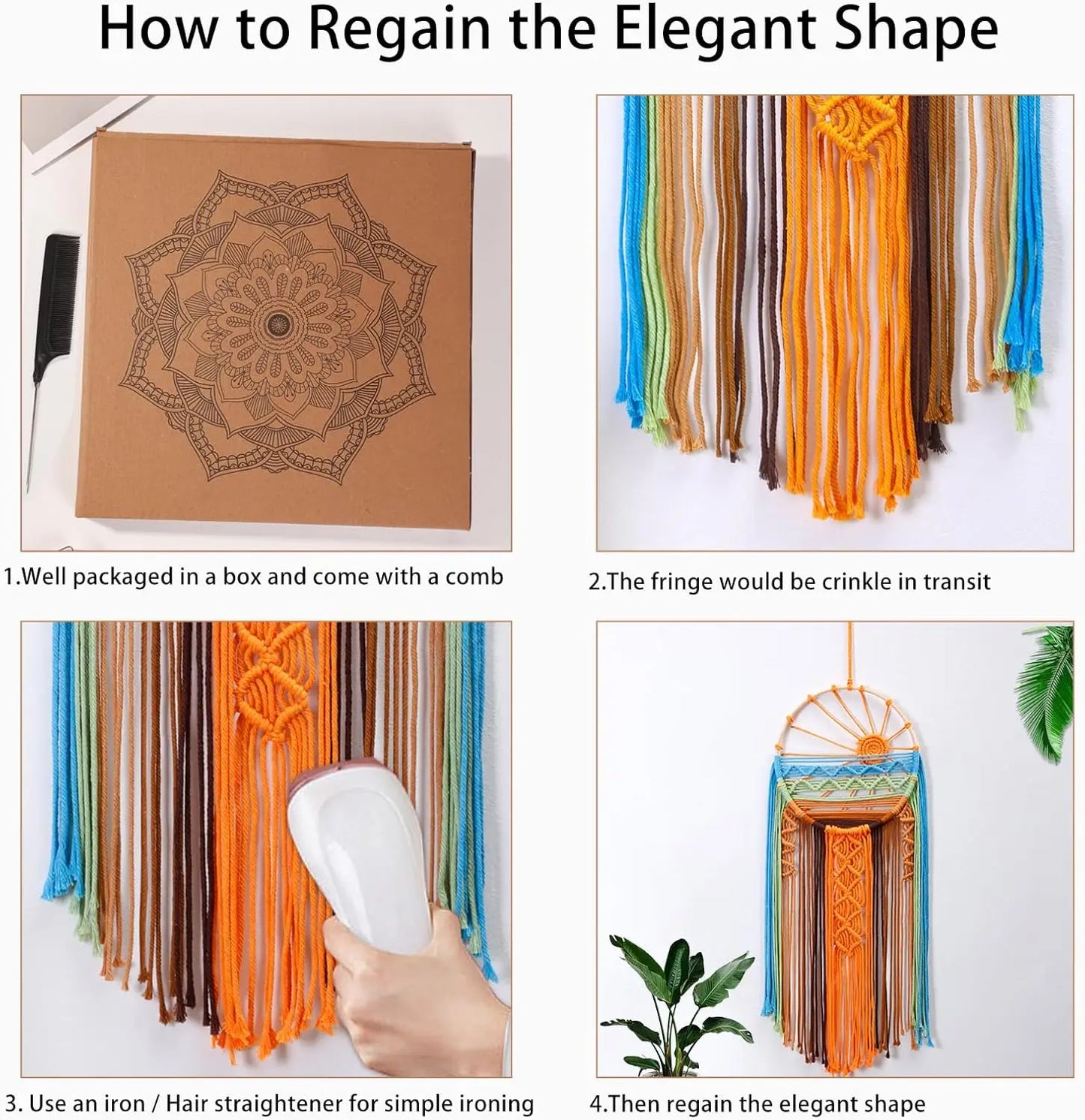 Sunrise Over the Horizon Macramé