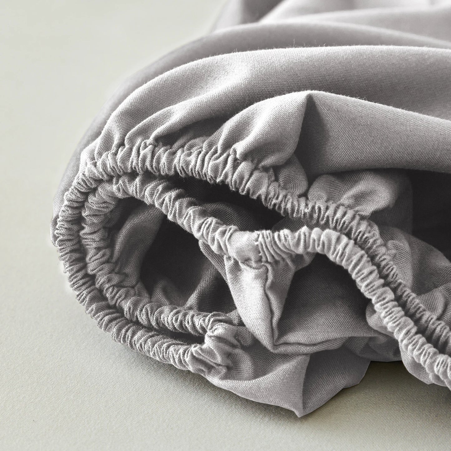 The Silver Pleat Comforter Set