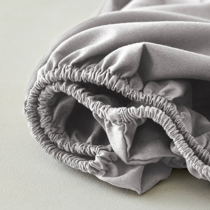 The Silver Pleat Comforter Set
