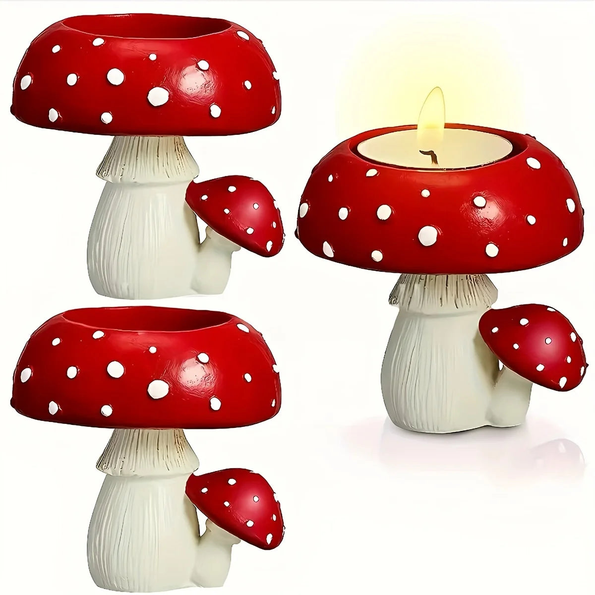 Mushroom Candle Holder
