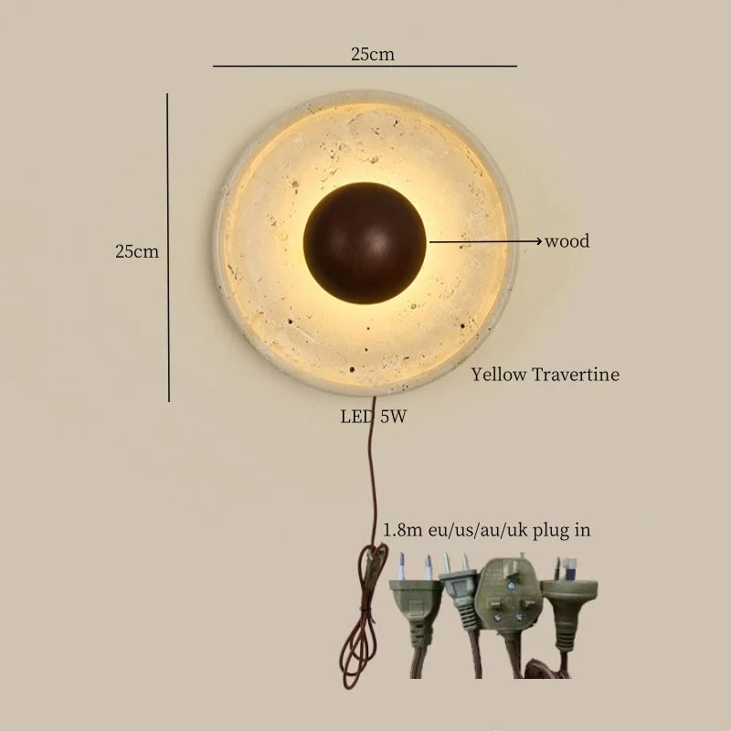 Solar Core Sconce Light