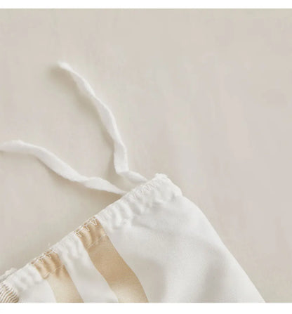 WanderWeave Pom-Stripe Bedding Set