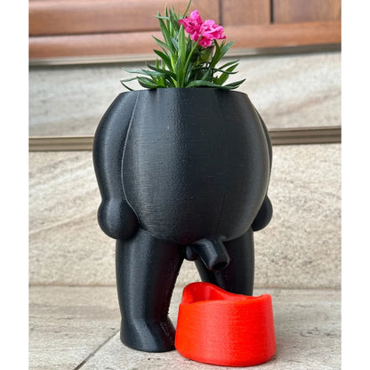 Peeing Baby Plant Pot
