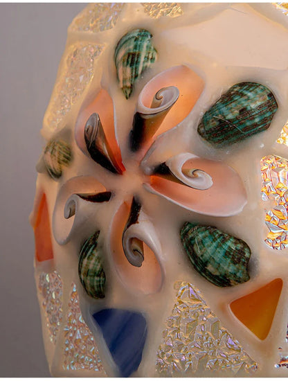 Ocean Pearl Mosaic Pendant Lamp
