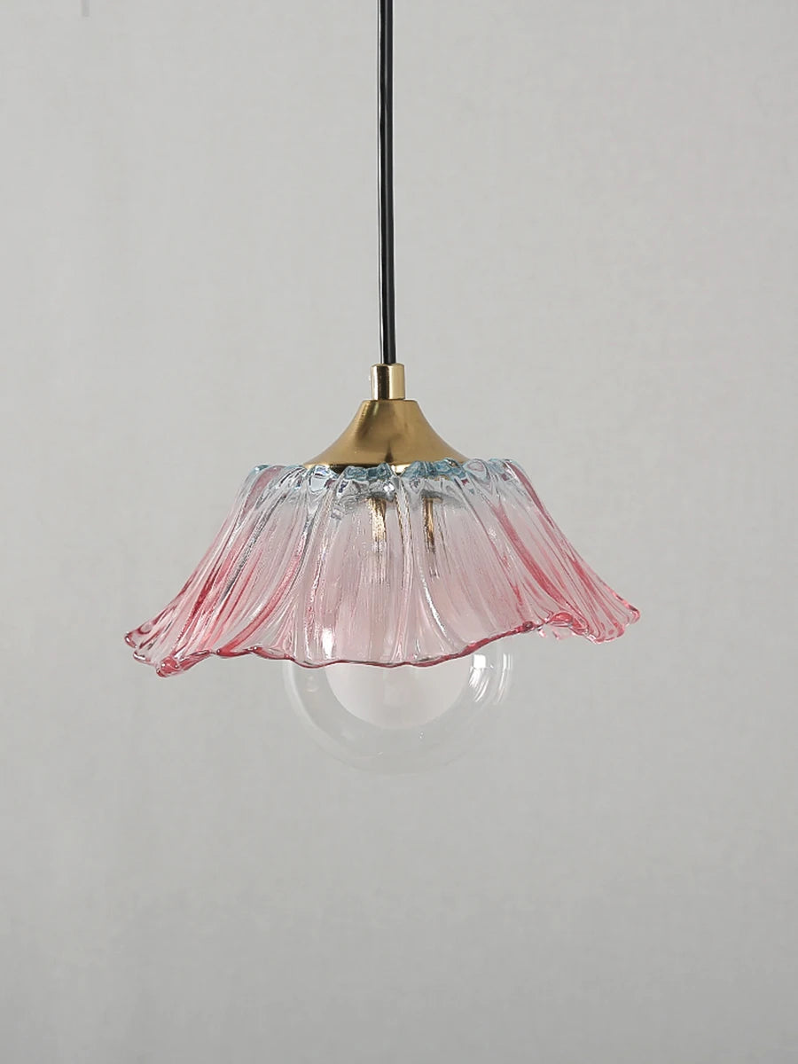 Petaluxe Glass Bloom Pendant Light