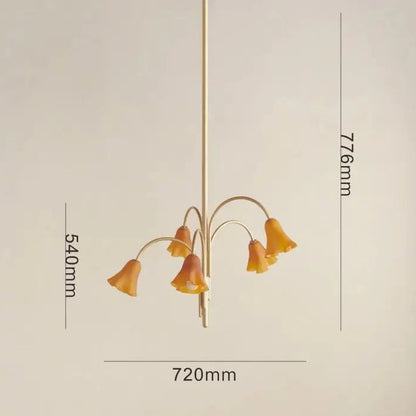 Willow Bloom Chandelier